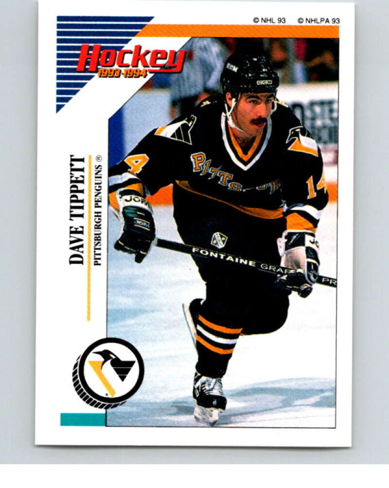 1993-94 Panini Stickers Hockey  #85 Dave Tippett   V83413 Image 1