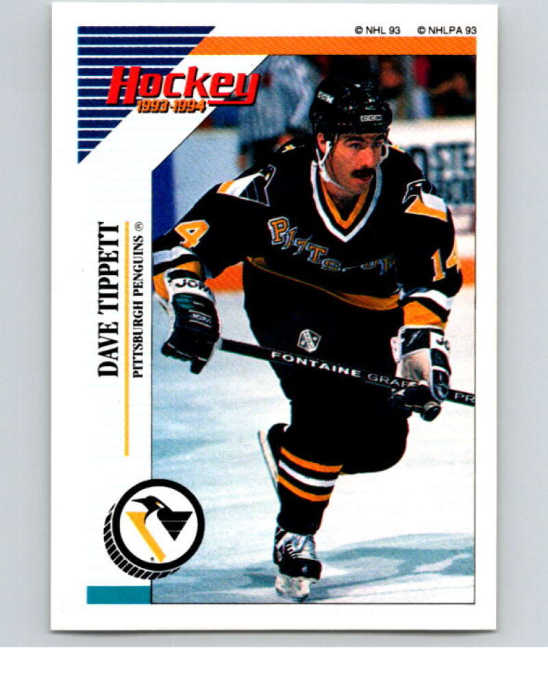 1993-94 Panini Stickers Hockey  #85 Dave Tippett   V83416 Image 1