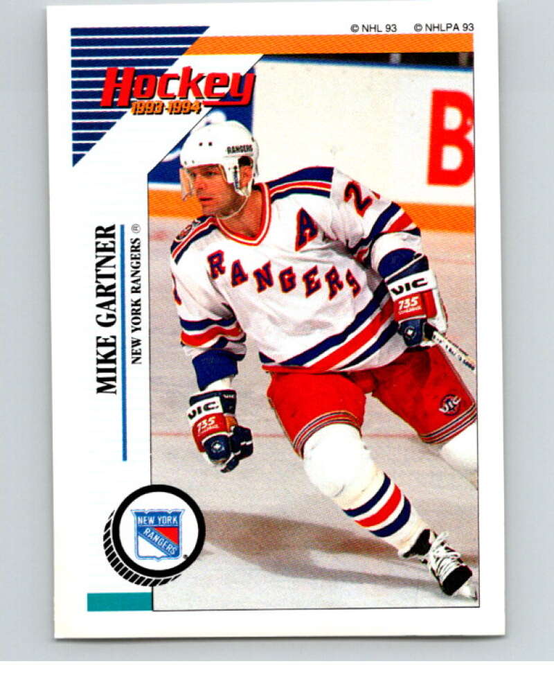 1993-94 Panini Stickers Hockey  #91 Mike Gartner   V83435 Image 1