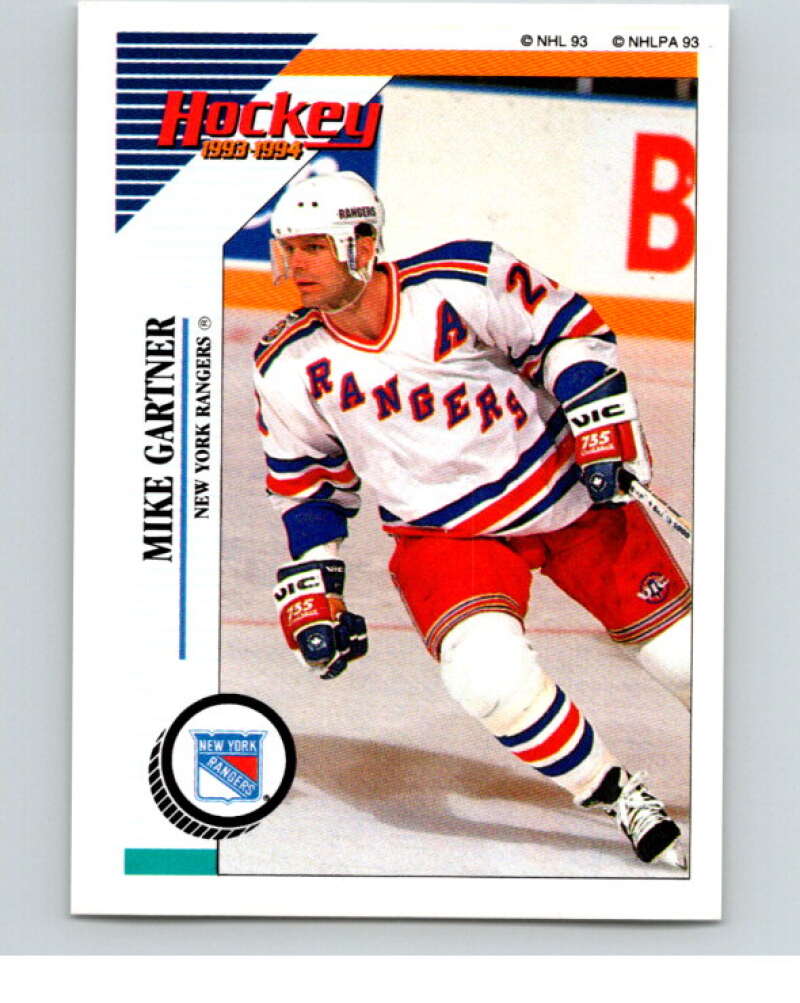 1993-94 Panini Stickers Hockey  #91 Mike Gartner   V83436 Image 1