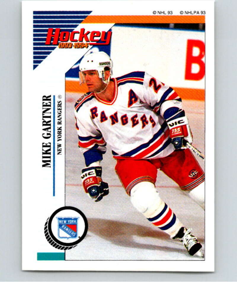 1993-94 Panini Stickers Hockey  #91 Mike Gartner   V83438 Image 1