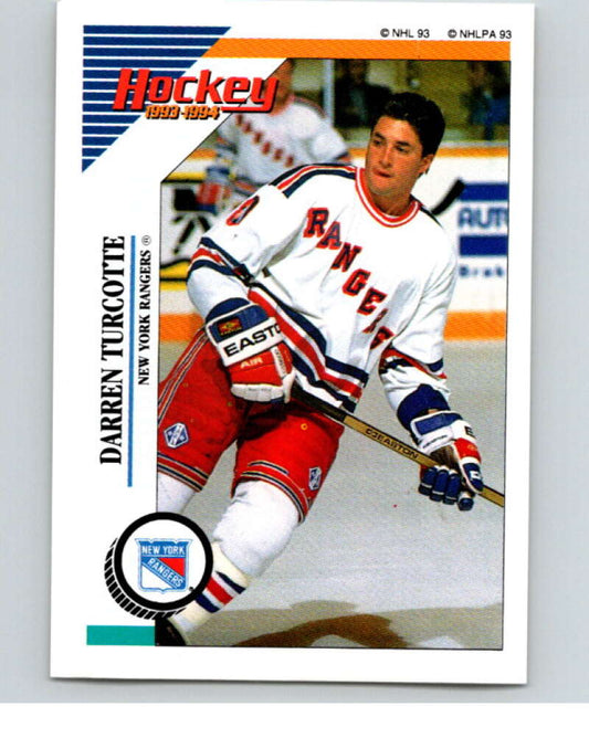 1993-94 Panini Stickers Hockey  #94 Darren Turcotte   V83451 Image 1