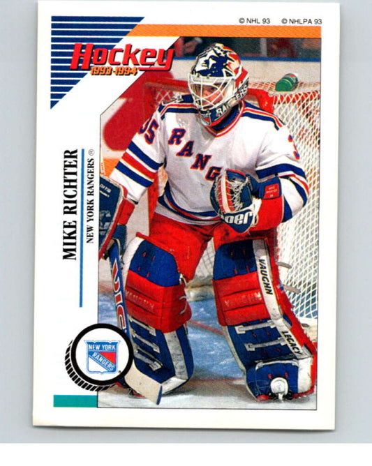 1993-94 Panini Stickers Hockey  #99 Mike Richter  New York Rangers  V83484 Image 1