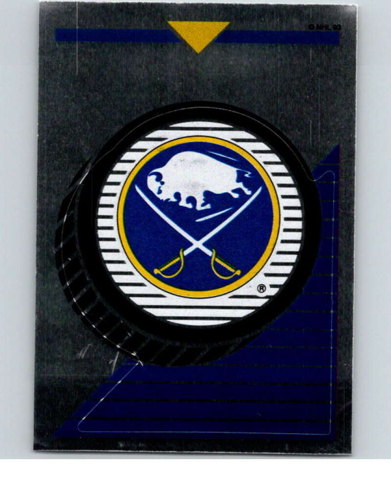 1993-94 Panini Stickers Hockey  #100 Sabres Logo   V83485 Image 1