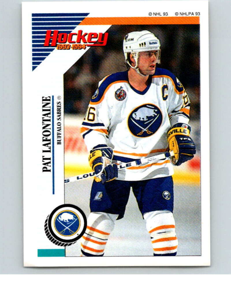 1993-94 Panini Stickers Hockey  #101 Pat LaFontaine  Buffalo Sabres  V83486 Image 1