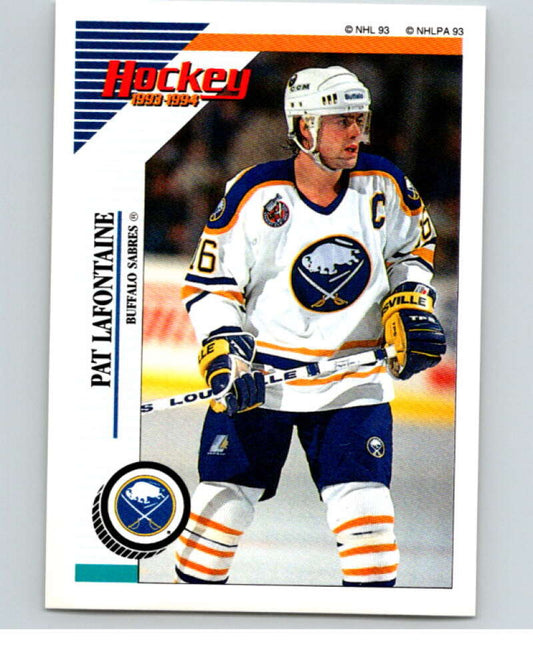 1993-94 Panini Stickers Hockey  #101 Pat LaFontaine  Buffalo Sabres  V83488 Image 1