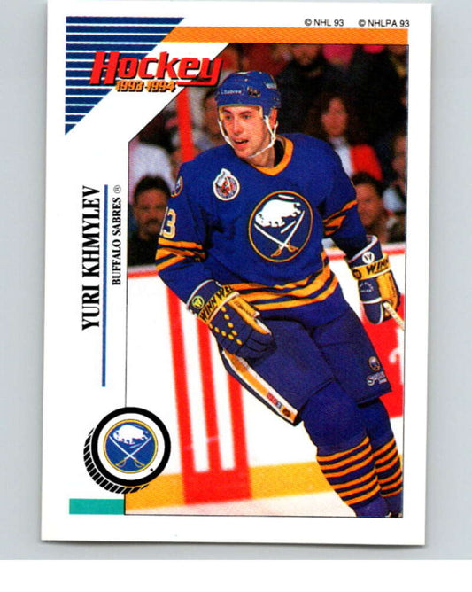 1993-94 Panini Stickers Hockey  #106 Yuri Khmylev  Buffalo Sabres  V83501 Image 1