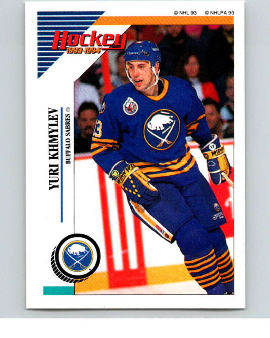 1993-94 Panini Stickers Hockey  #106 Yuri Khmylev  Buffalo Sabres  V83502 Image 1