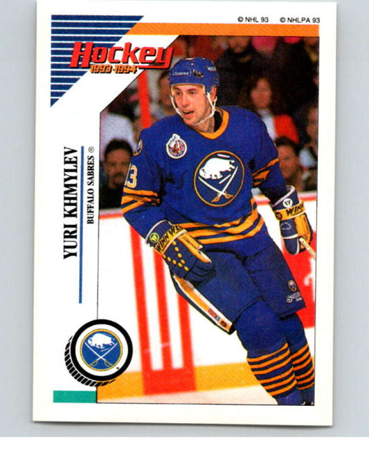 1993-94 Panini Stickers Hockey  #106 Yuri Khmylev  Buffalo Sabres  V83503 Image 1