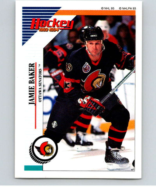 1993-94 Panini Stickers Hockey  #113 Jamie Baker   V83517 Image 1