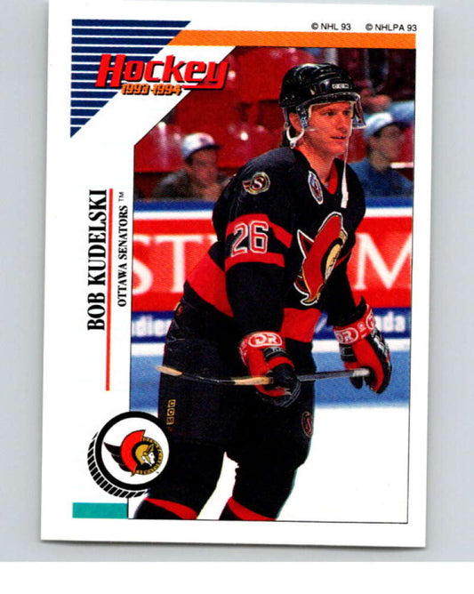 1993-94 Panini Stickers Hockey  #114 Bob Kudelski   V83522 Image 1