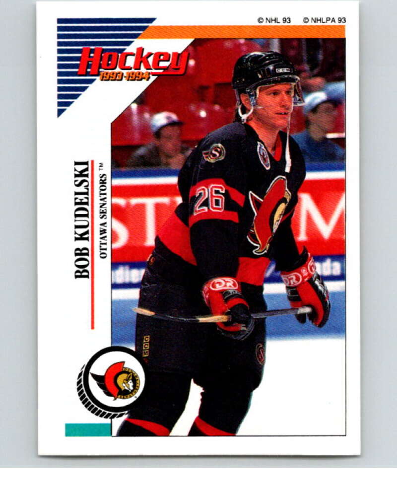 1993-94 Panini Stickers Hockey  #114 Bob Kudelski   V83523 Image 1