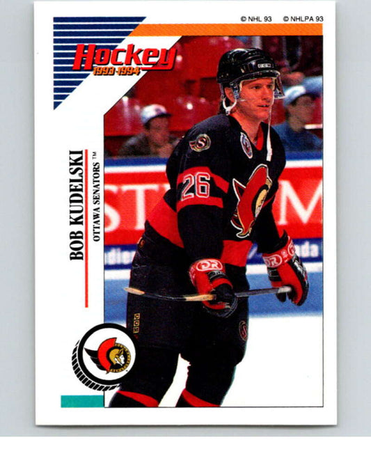 1993-94 Panini Stickers Hockey  #114 Bob Kudelski   V83523 Image 1