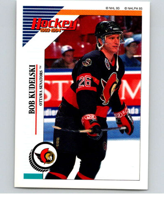 1993-94 Panini Stickers Hockey  #114 Bob Kudelski   V83524 Image 1