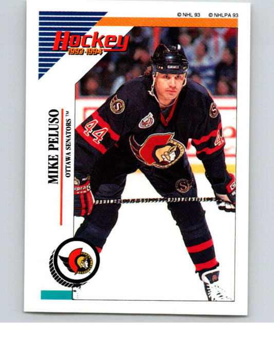 1993-94 Panini Stickers Hockey  #116 Mike Peluso  New Jersey Devils  V83528 Image 1