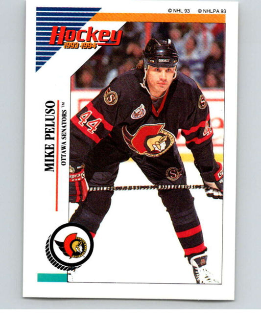 1993-94 Panini Stickers Hockey  #116 Mike Peluso  New Jersey Devils  V83529 Image 1