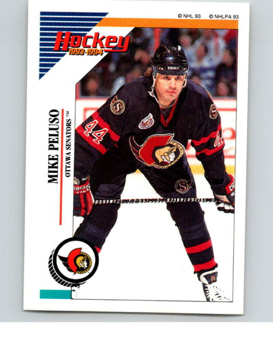 1993-94 Panini Stickers Hockey  #116 Mike Peluso  New Jersey Devils  V83530 Image 1