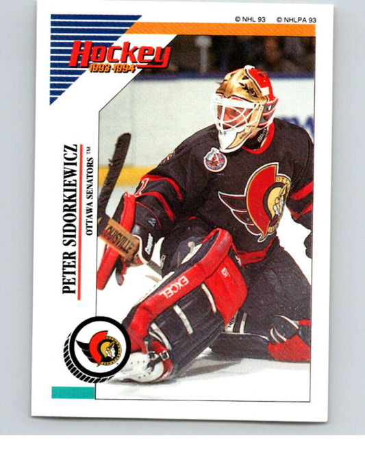 1993-94 Panini Stickers Hockey  #121 Peter Sidorkiewicz   V83542 Image 1