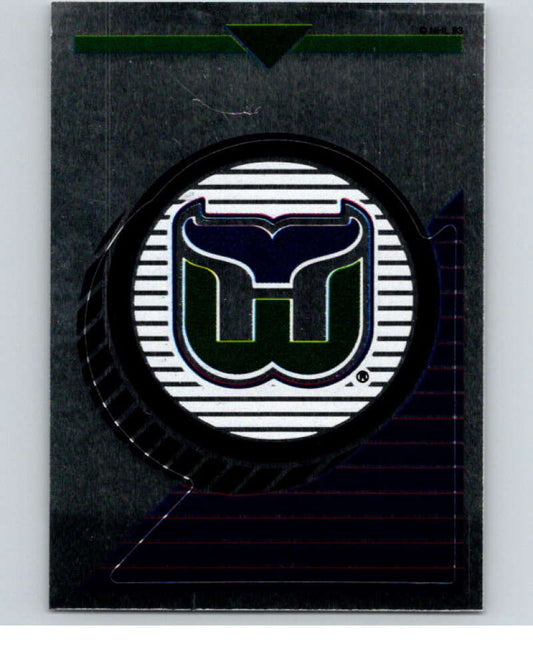 1993-94 Panini Stickers Hockey  #122 Whalers Logo   V83544 Image 1