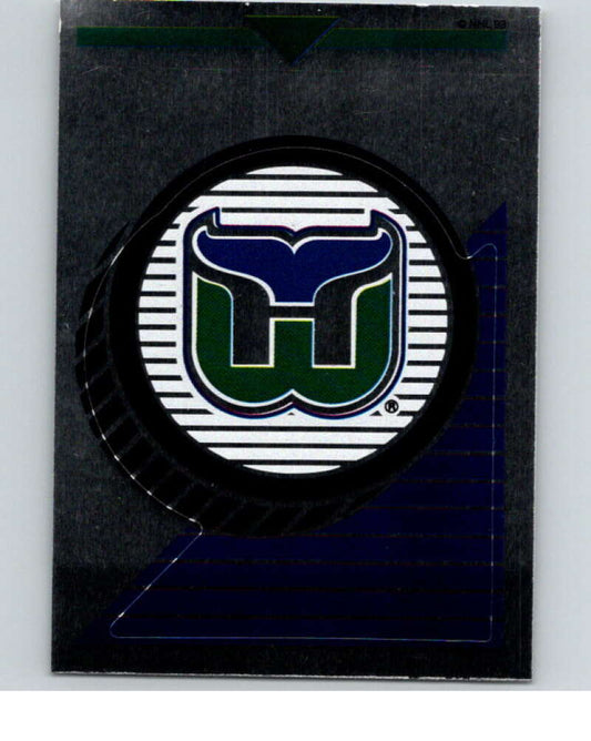1993-94 Panini Stickers Hockey  #122 Whalers Logo   V83545 Image 1