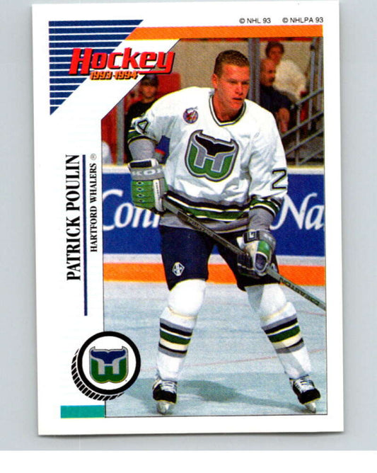 1993-94 Panini Stickers Hockey  #126 Patrick Poulin   V83552 Image 1