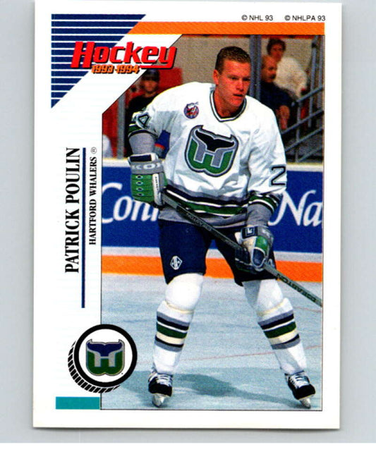 1993-94 Panini Stickers Hockey  #126 Patrick Poulin   V83553 Image 1