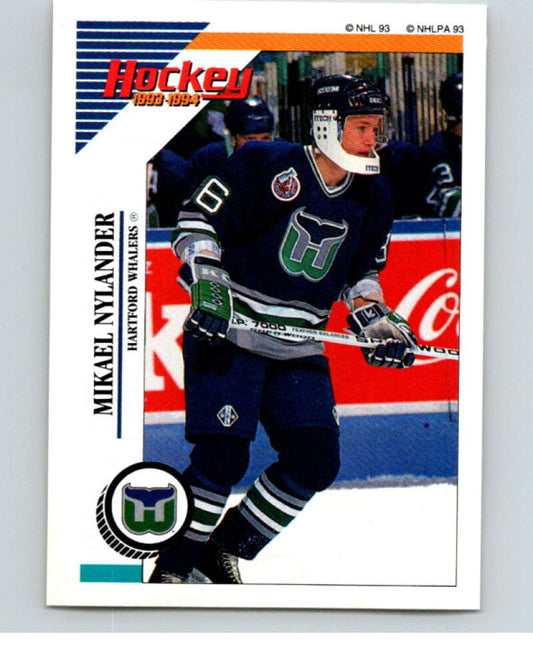 1993-94 Panini Stickers Hockey  #128 Michael Nylander   V83559 Image 1