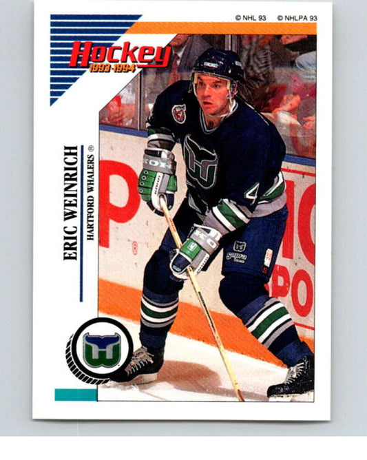 1993-94 Panini Stickers Hockey  #130 Eric Weinrich   V83563 Image 1