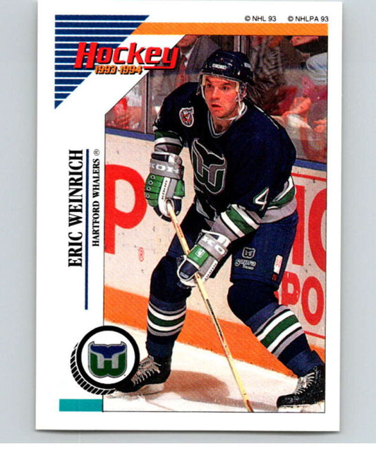 1993-94 Panini Stickers Hockey  #130 Eric Weinrich   V83565 Image 1