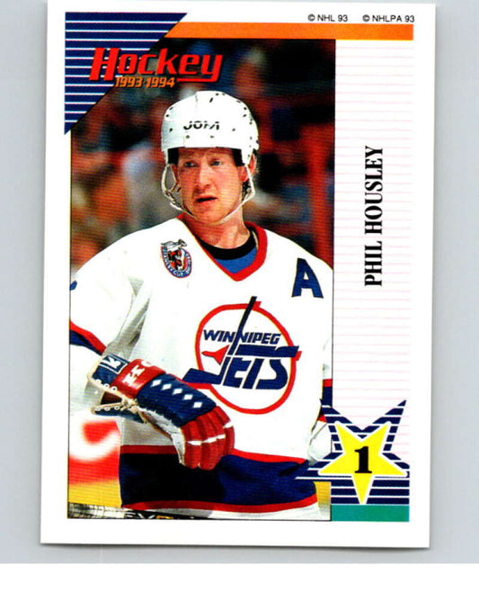 1993-94 Panini Stickers Hockey  #133 Phil Housley   V83576 Image 1
