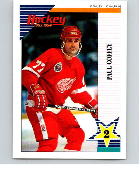 1993-94 Panini Stickers Hockey  #134 Paul Coffey   V83577 Image 1