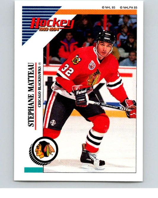 1993-94 Panini Stickers Hockey  #150 Stephane Matteau   V83627 Image 1