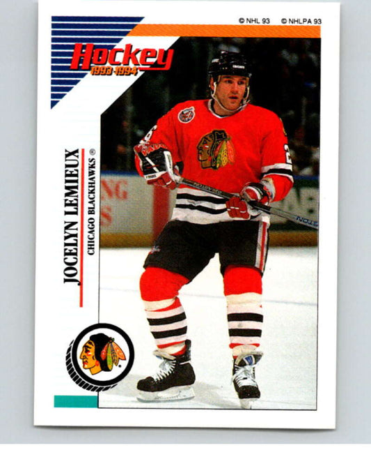 1993-94 Panini Stickers Hockey  #152 Jocelyn Lemieux   V83630 Image 1