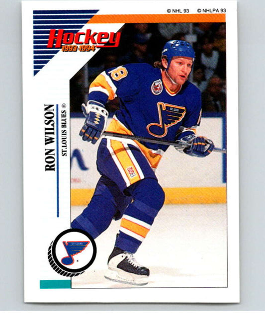 1993-94 Panini Stickers Hockey  #162 Ron Wilson   V83652 Image 1