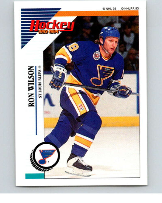 1993-94 Panini Stickers Hockey  #162 Ron Wilson   V83655 Image 1