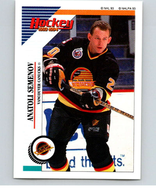 1993-94 Panini Stickers Hockey  #174 Anatoli Semenov   V83684 Image 1