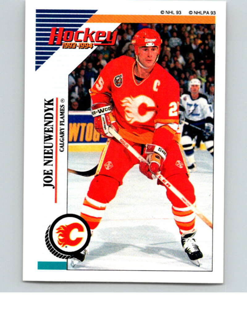 1993-94 Panini Stickers Hockey  #182 Joe Nieuwendyk  Calgary Flames  V83703 Image 1