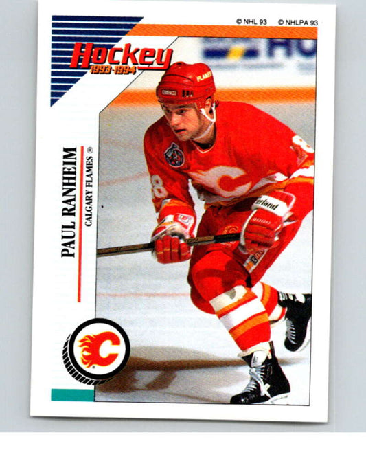 1993-94 Panini Stickers Hockey  #184 Paul Ranheim   V83705 Image 1