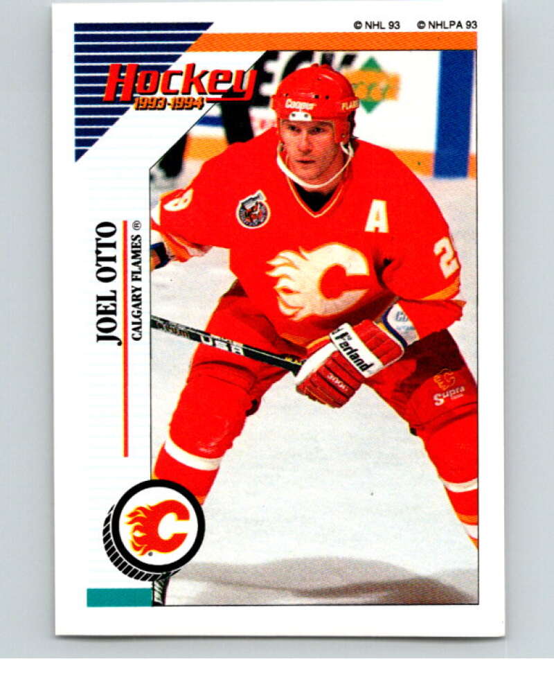 1993-94 Panini Stickers Hockey  #185 Joel Otto  Calgary Flames  V83706 Image 1