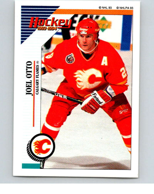 1993-94 Panini Stickers Hockey  #185 Joel Otto  Calgary Flames  V83707 Image 1