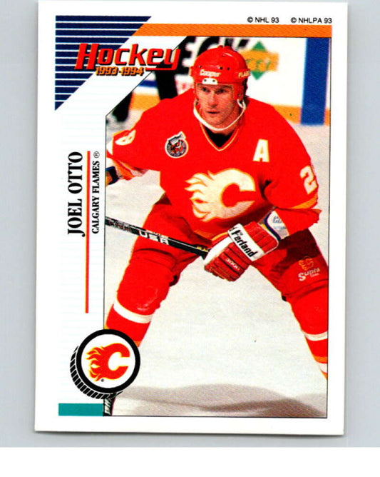 1993-94 Panini Stickers Hockey  #185 Joel Otto  Calgary Flames  V83708 Image 1