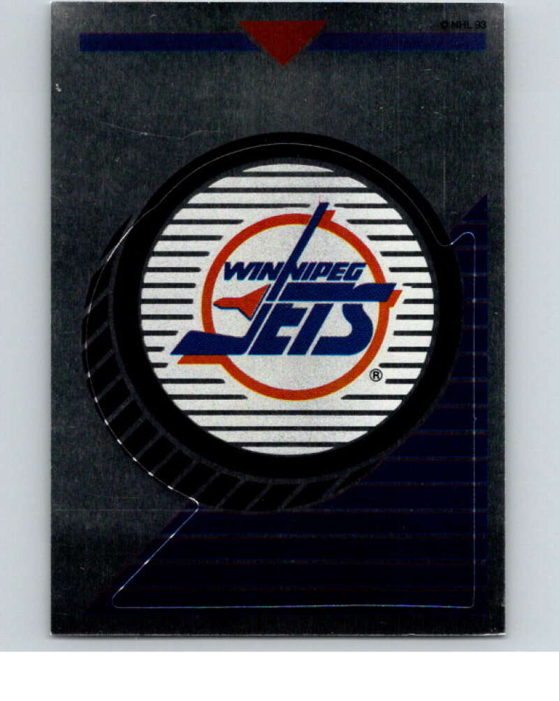 1993-94 Panini Stickers Hockey  #189 Jets Logo   V83716 Image 1