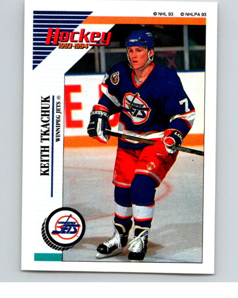 1993-94 Panini Stickers Hockey  #193 Keith Tkachuk  Winnipeg Jets  V83729 Image 1