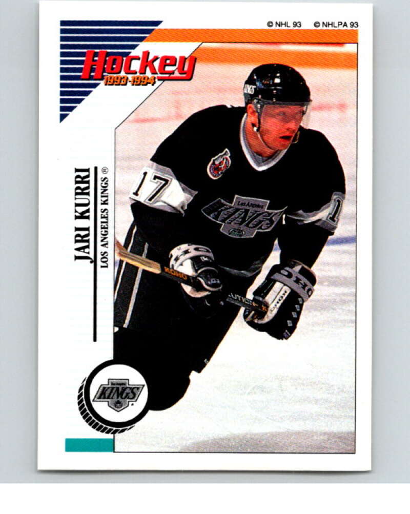 1993-94 Panini Stickers Hockey  #202 Jari Kurri  Los Angeles Kings  V83748 Image 1