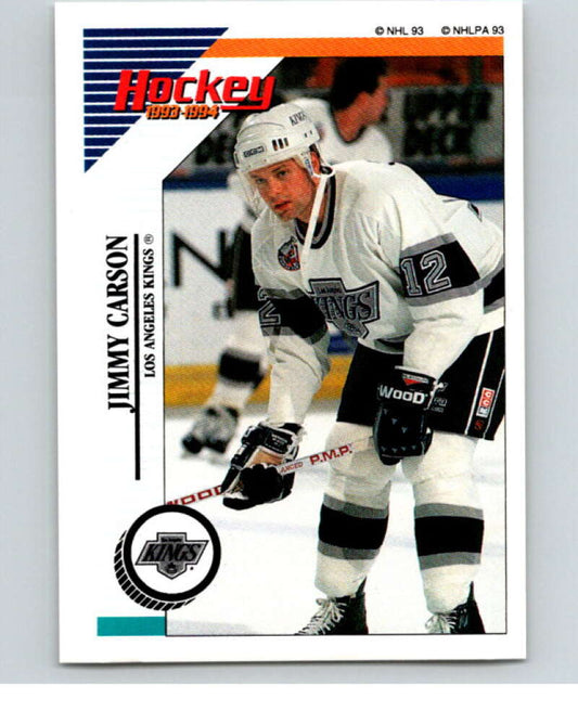 1993-94 Panini Stickers Hockey  #204 Jimmy Carson   V83753 Image 1