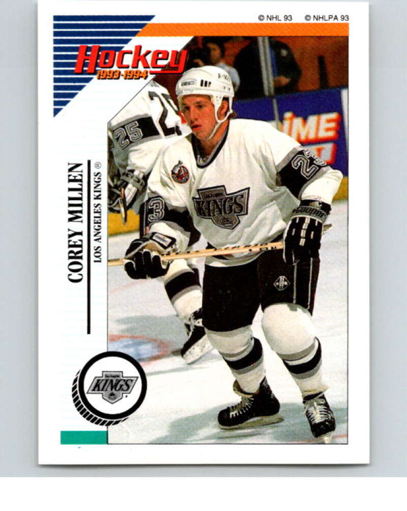 1993-94 Panini Stickers Hockey  #207 Corey Millen   V83764 Image 1