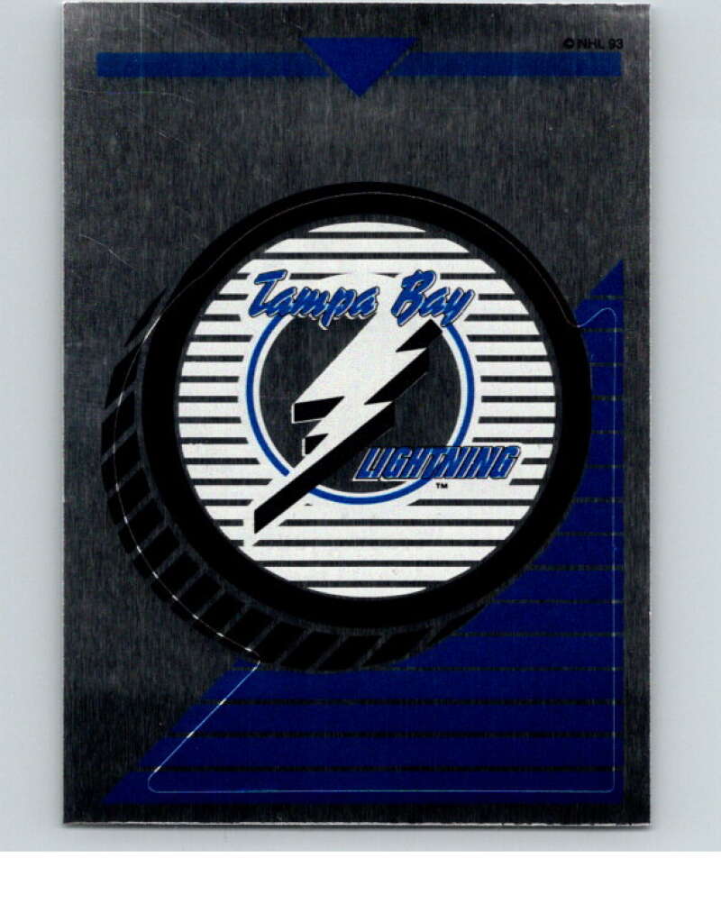 1993-94 Panini Stickers Hockey  #211 Lightning Logo   V83772 Image 1