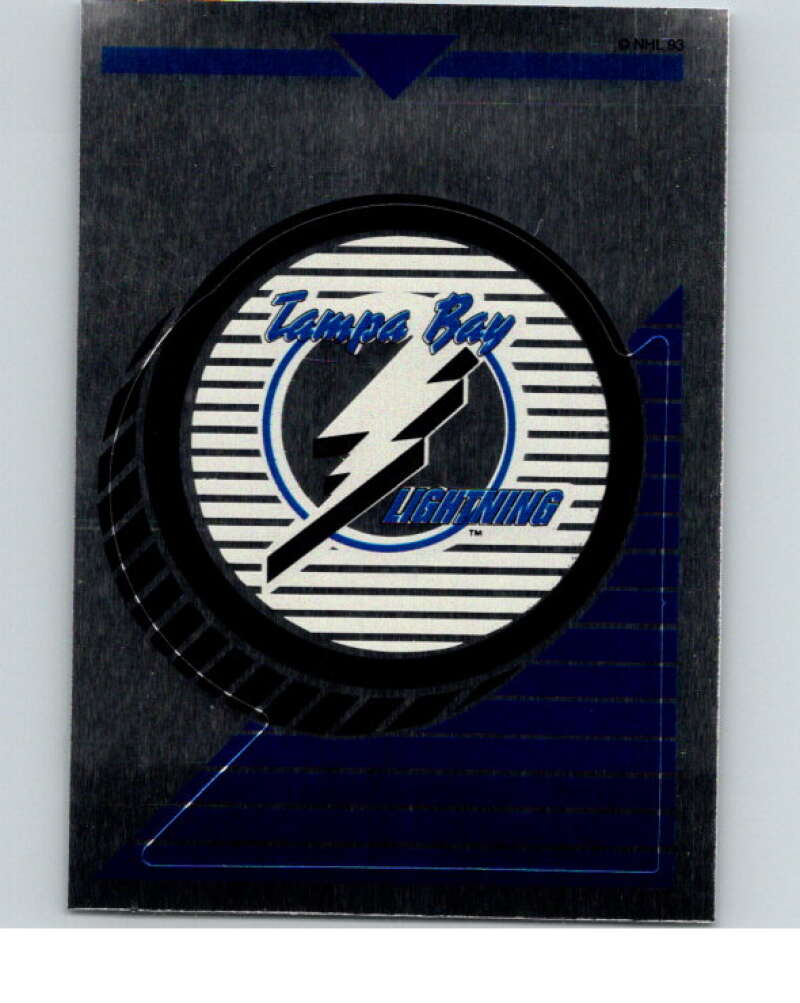 1993-94 Panini Stickers Hockey  #211 Lightning Logo   V83773 Image 1
