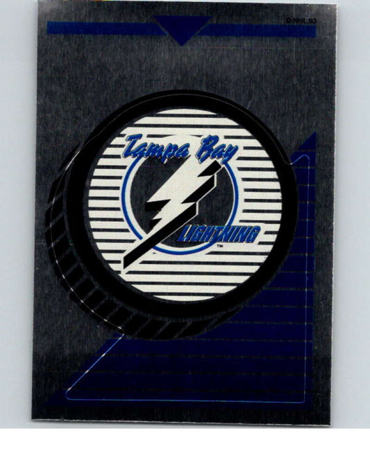 1993-94 Panini Stickers Hockey  #211 Lightning Logo   V83773 Image 1