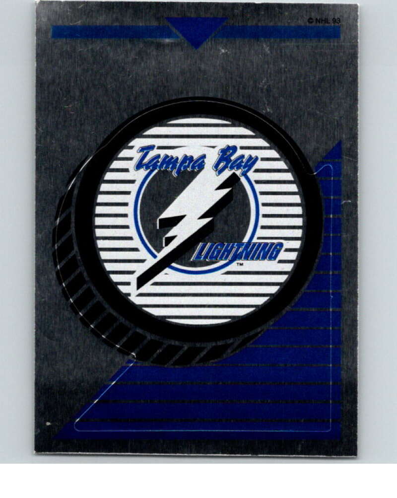 1993-94 Panini Stickers Hockey  #211 Lightning Logo   V83774 Image 1